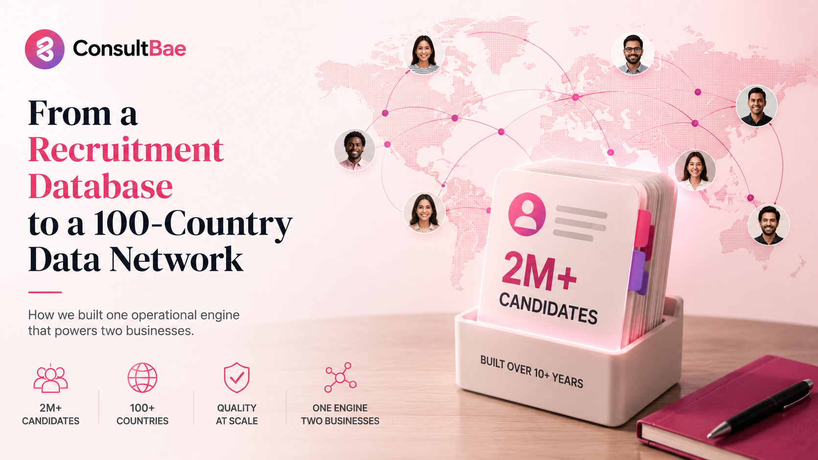How we built a 100-country data network from a two-million-person recruitment database.