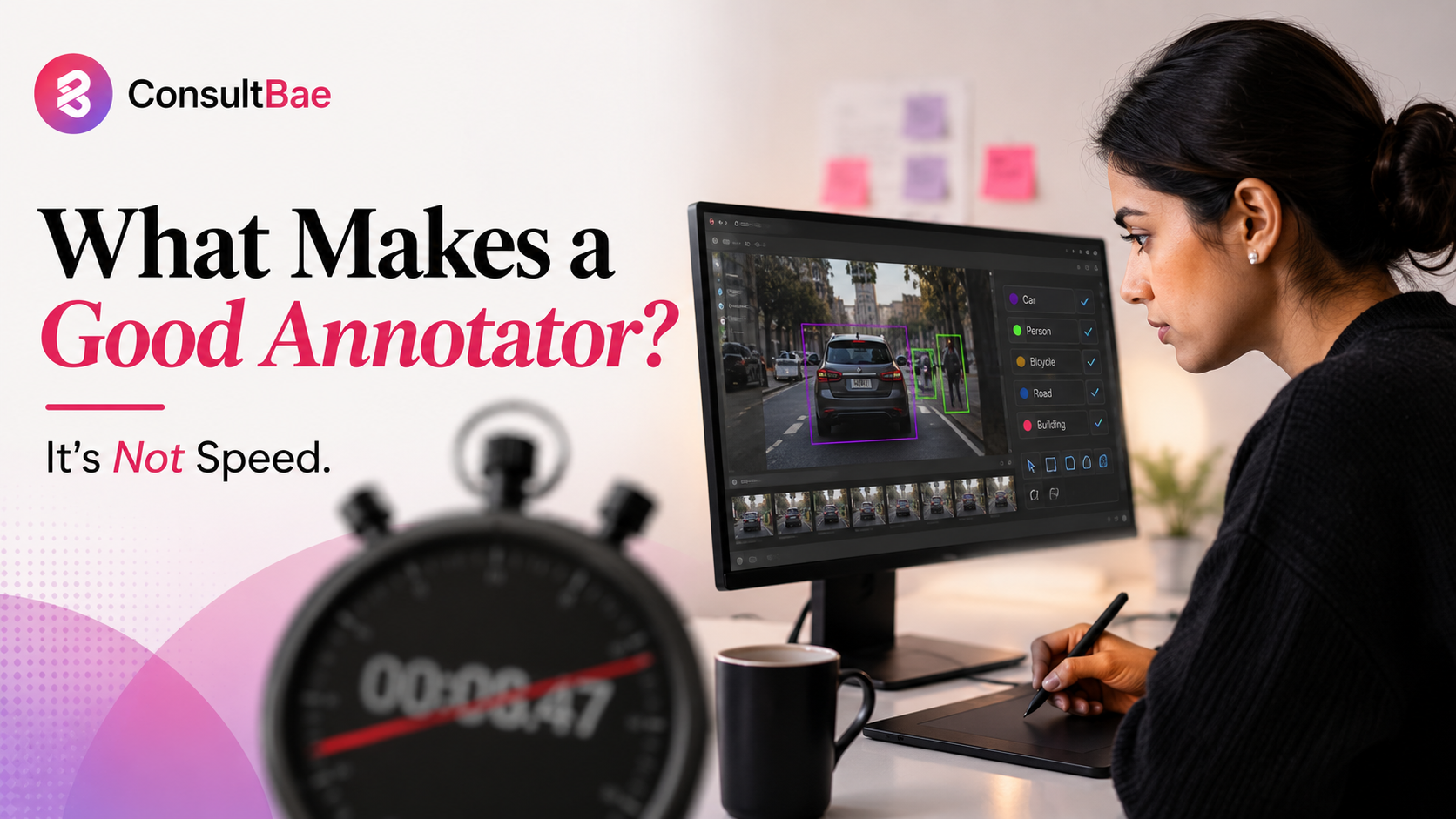 What makes a good annotator — and why the answer has nothing to do with speed.