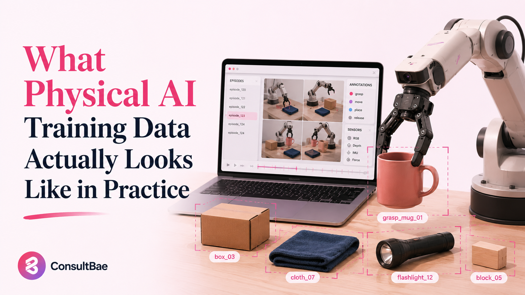 What physical AI training data actually looks like in practice.