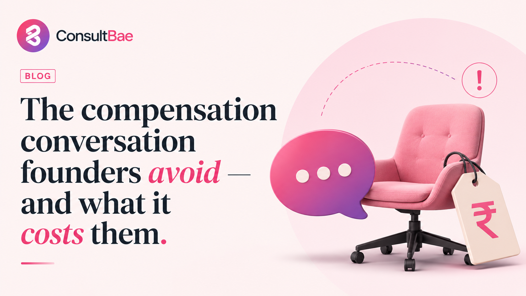 The compensation conversation most founders are afraid to have — and what it costs them.