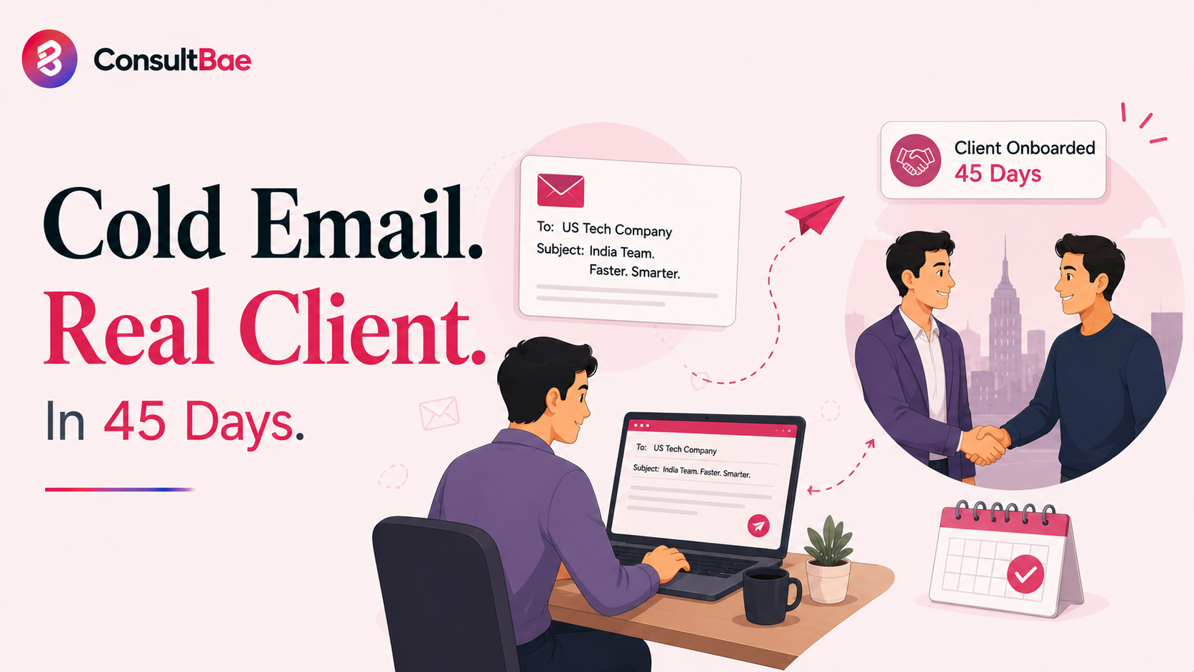 We Sent Cold Emails to US Companies. One Became a Client in 45 Days.