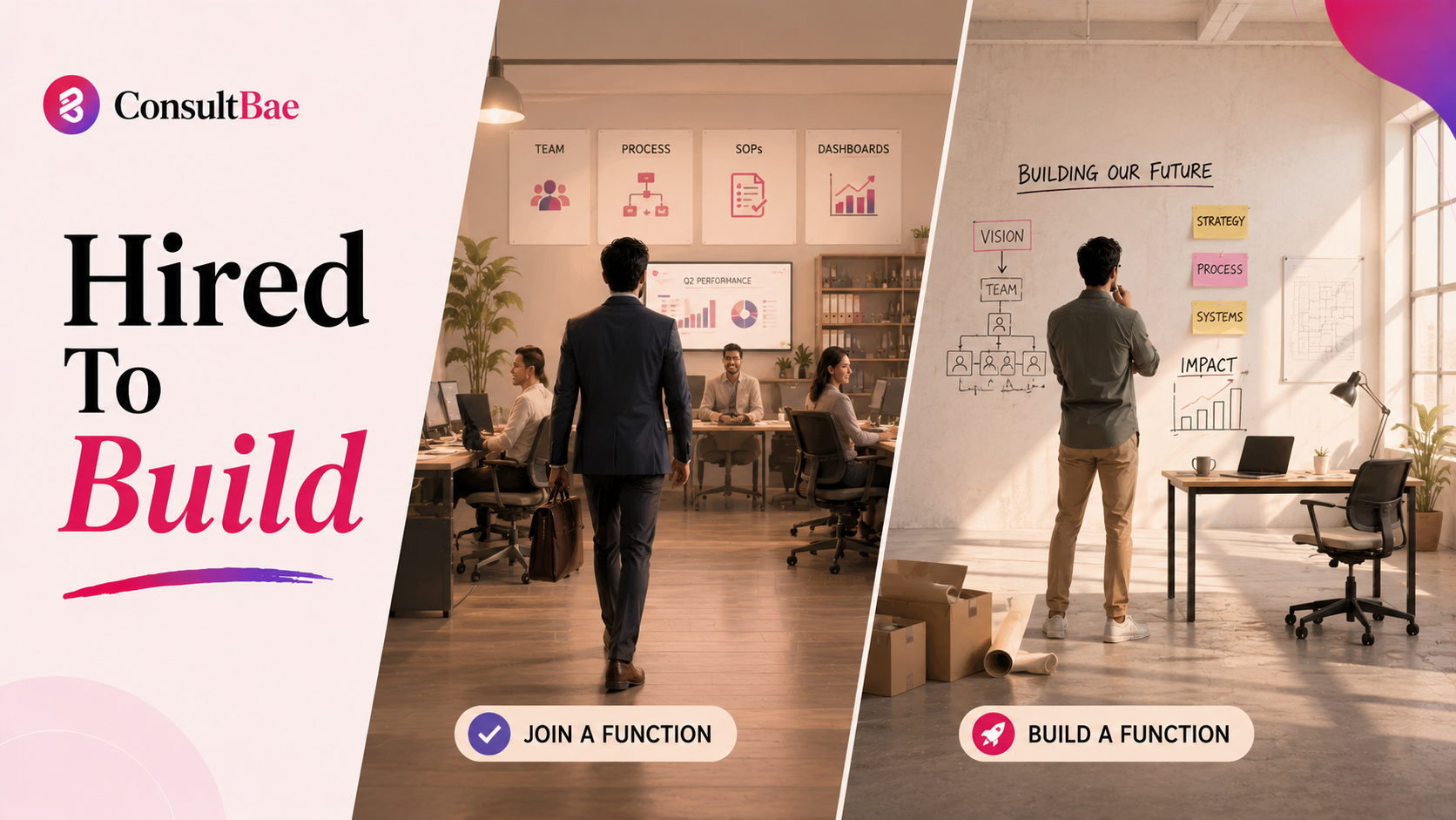 Some Hires Fill a Role. Some Hires Are Hired to Build One.
