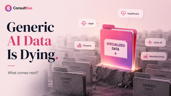 Generic AI training data is dying. Here is what comes next.