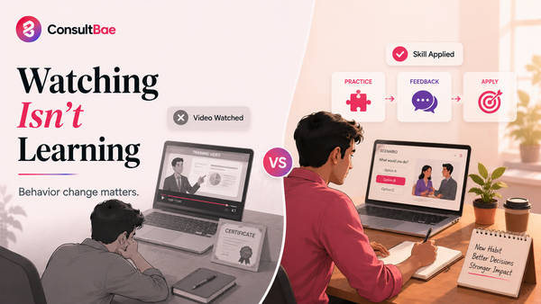 The Architecture of Behavior Change: Moving Corporate Learning Beyond Passive Video Consumption