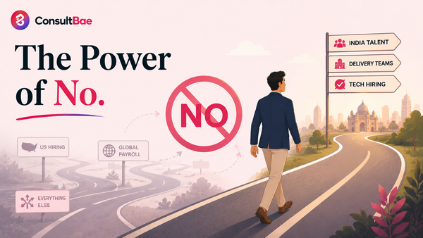 We Turned Down US-Based Hiring Work. That Decision Made the Business Sharper.