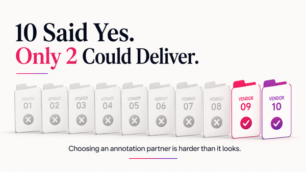 What the Best Data Annotation Companies Actually Have in Common